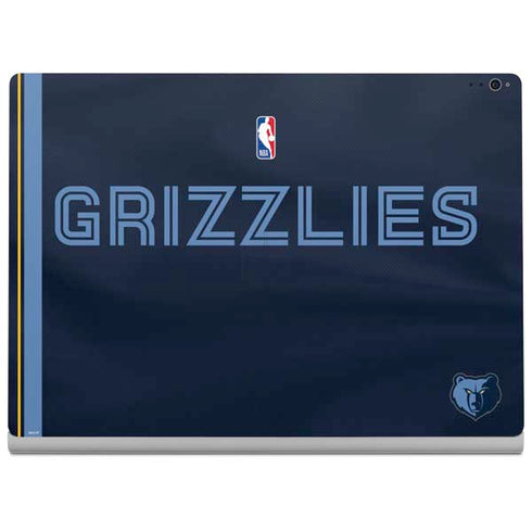 NBA Memphis Grizzlies Jersey Surface Book 2 15in Skin